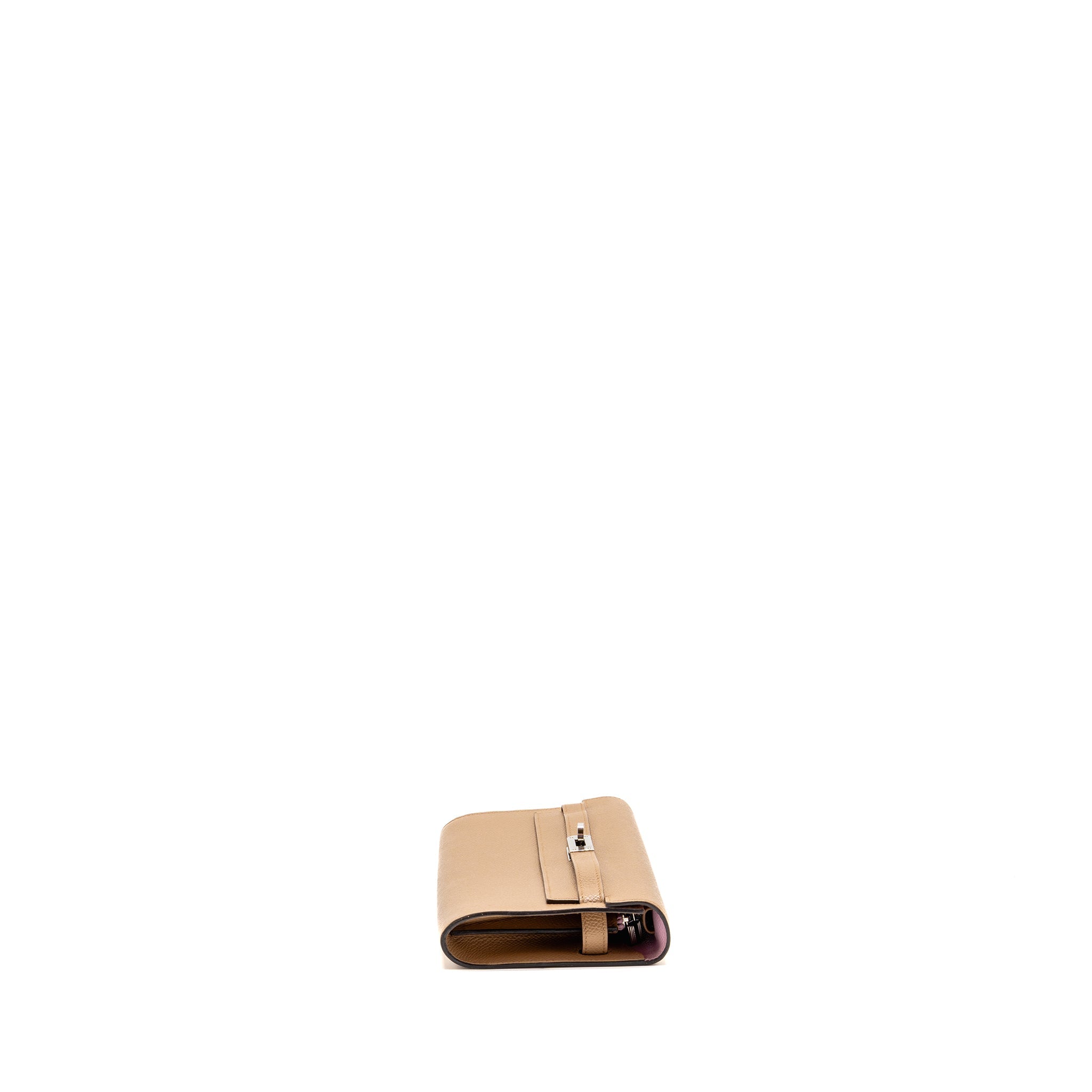 HERMES KELLY TO GO EPSOM CHAI/MAUVE SYLVESTER SHW