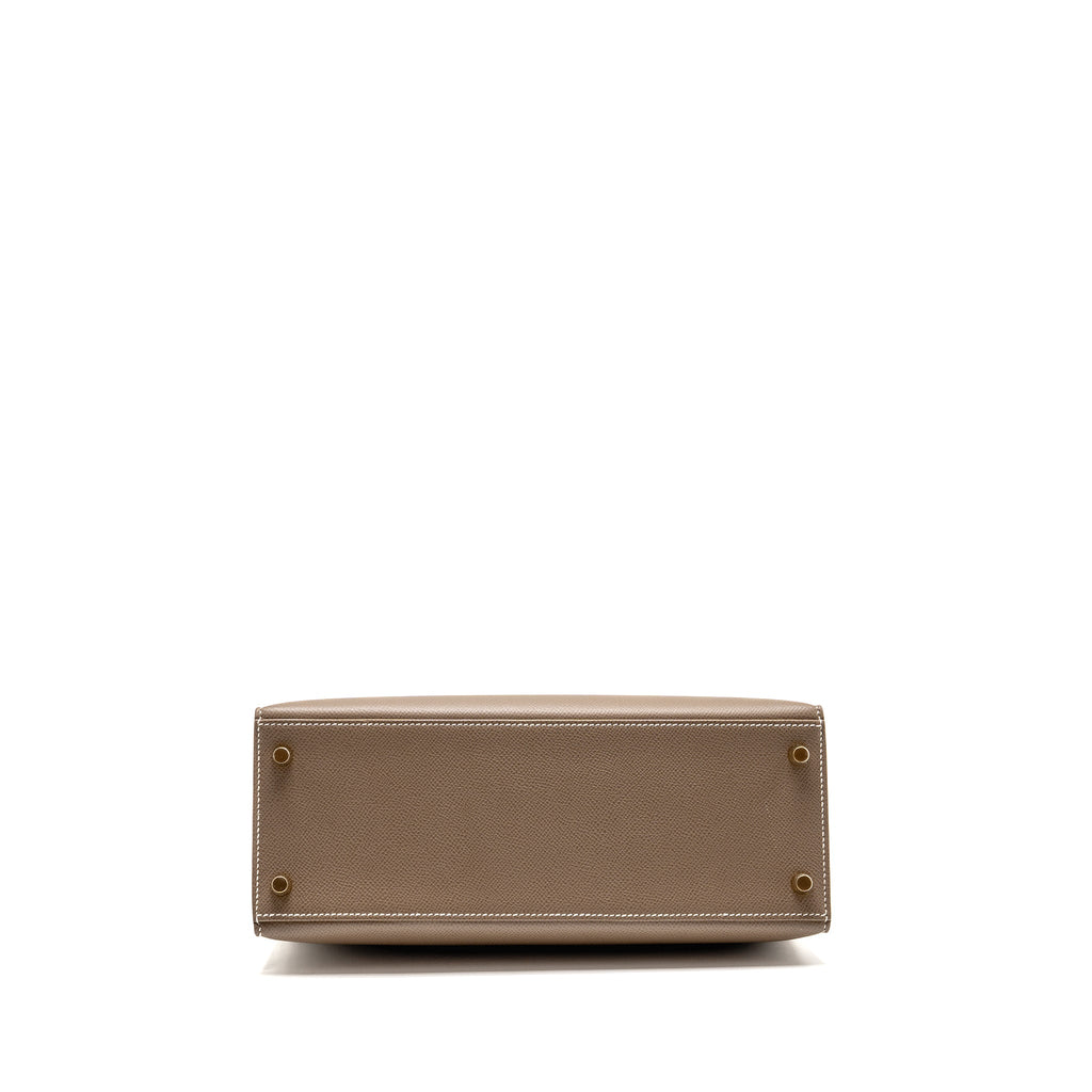 HERMES KELLY 28 EPSOM ETOUPE GHW