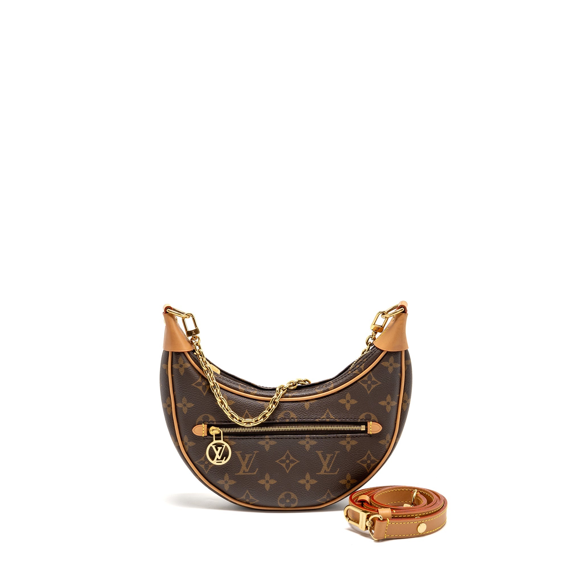 LOUIS VUITTON LOOP BAG MONOGRAM CANVAS GHW