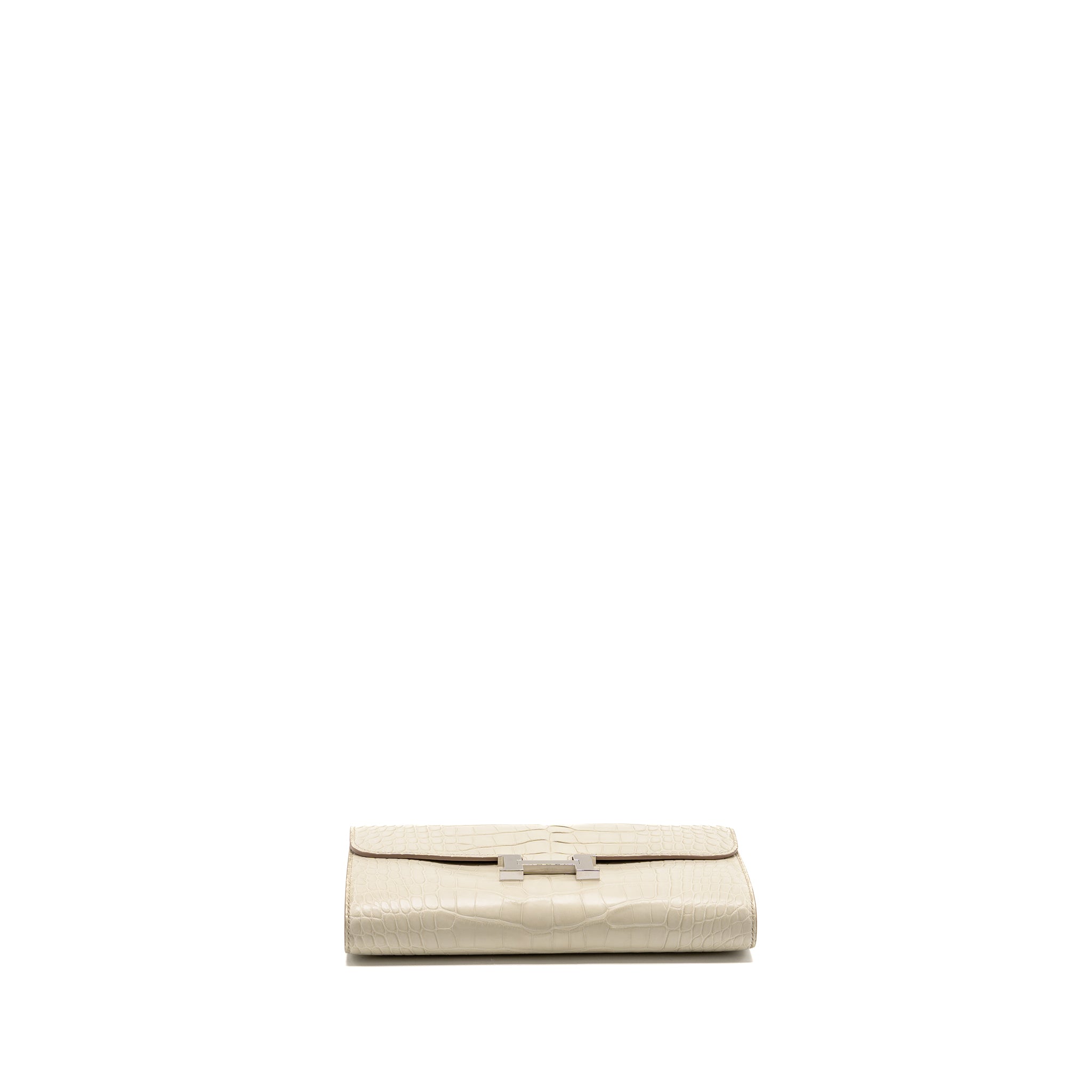 HERMES CONSTANCE TO GO MATTE ALLIGATOR MISSISSIPPIENSIS 8L BETON SHW