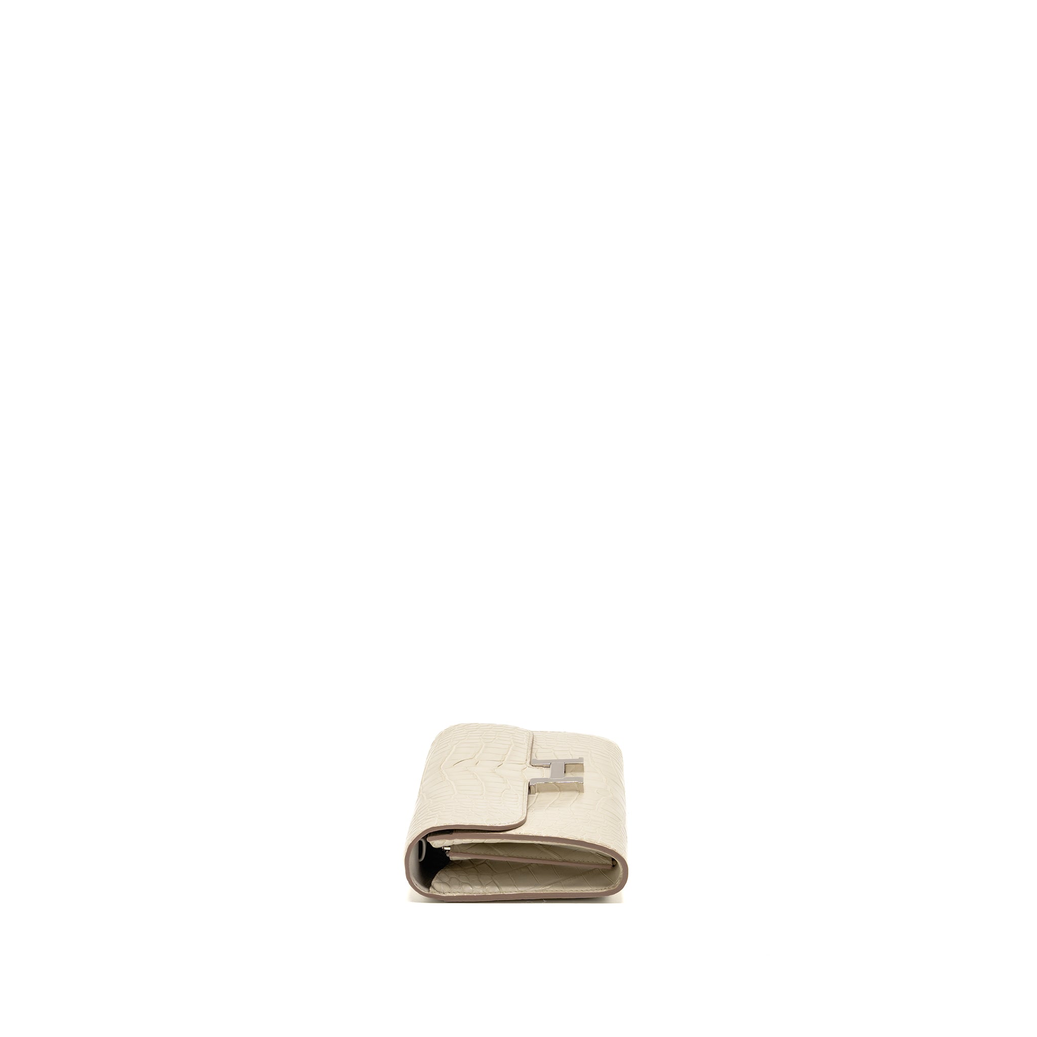 HERMES CONSTANCE TO GO MATTE ALLIGATOR MISSISSIPPIENSIS 8L BETON SHW
