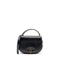 CHANEL SMALL COCO CURVE FLAP BAG SHINY GOATSKIN/CALFSKIN BLACK GHW