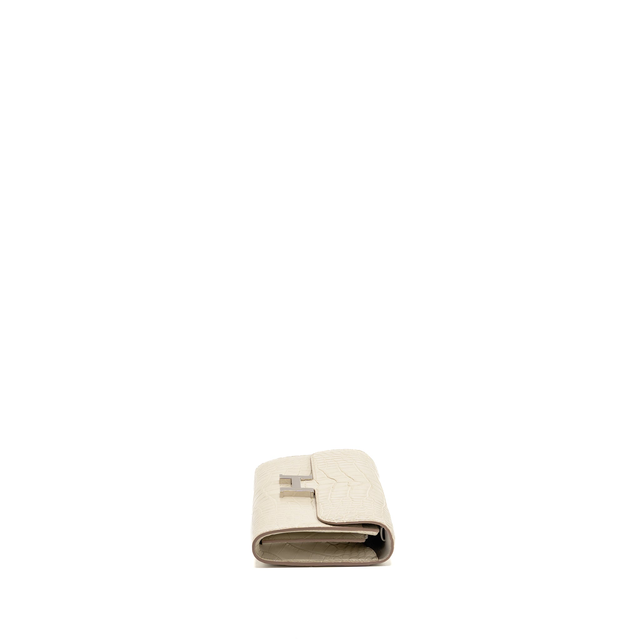 HERMES CONSTANCE TO GO MATTE ALLIGATOR MISSISSIPPIENSIS 8L BETON SHW