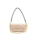 LOUIS VUITTON IVY WALLET ON CHAIN MONOGRAM DUNE CANVAS BEIGE/CREAM GHW