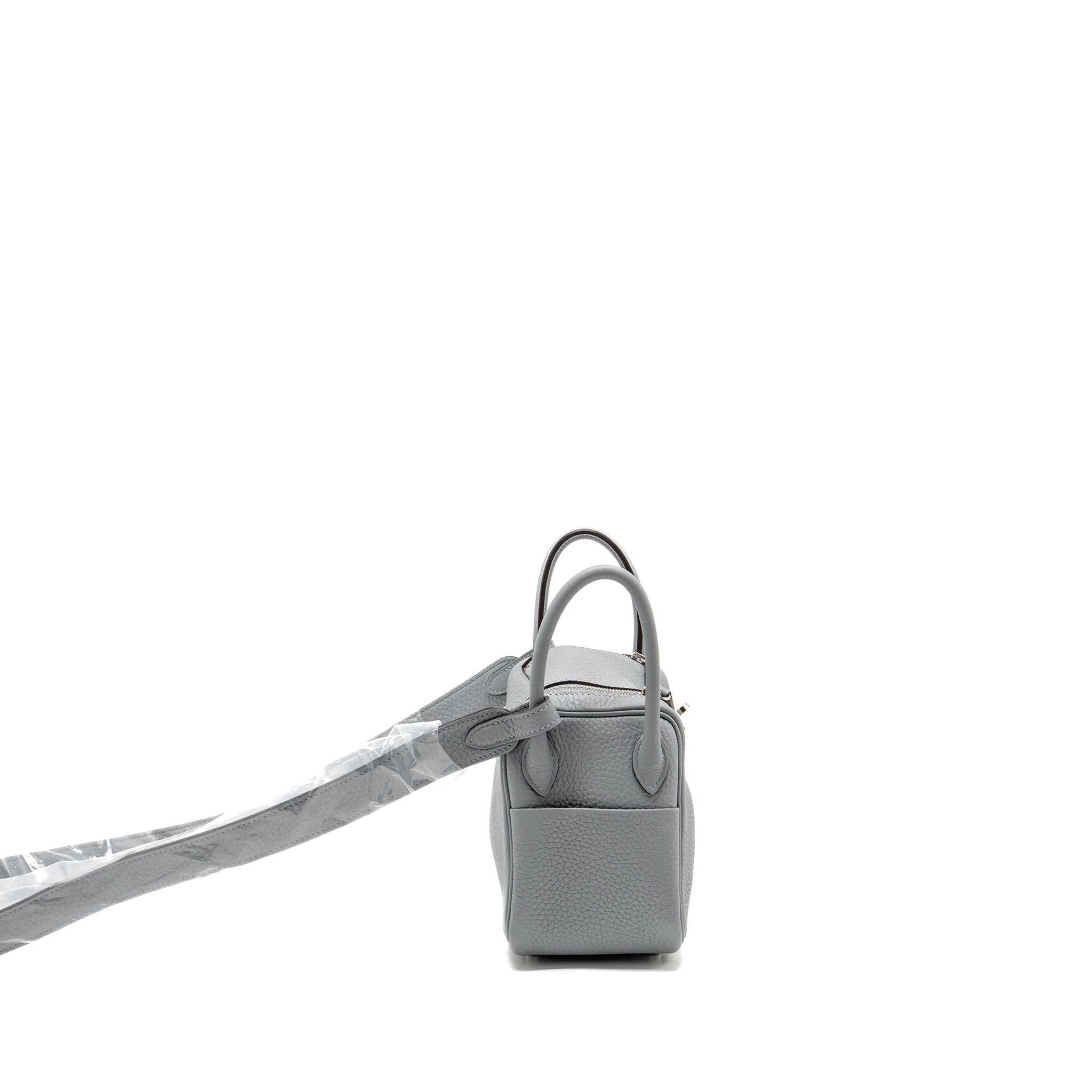 HERMES MINI LINDY II CLEMENCE GRIS PANTIN SHW