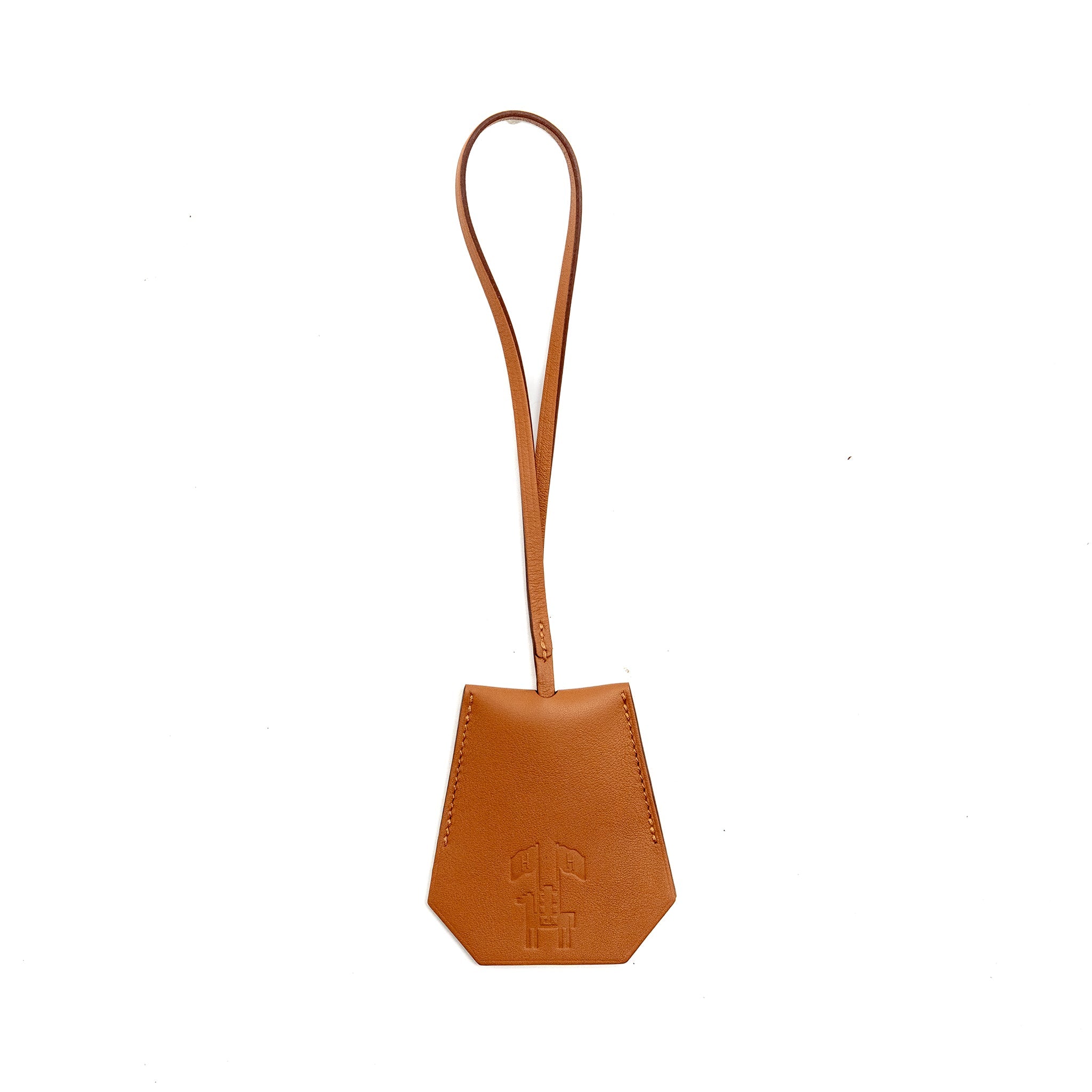 HERMES CLOCHETTE CLES KEYCHAIN SWIFT BROWN SHW