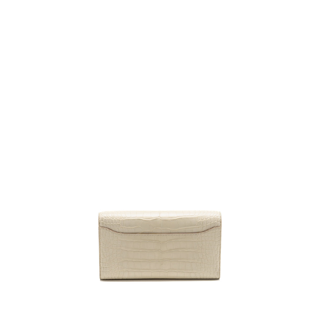 HERMES CONSTANCE TO GO MATTE ALLIGATOR MISSISSIPPIENSIS 8L BETON SHW