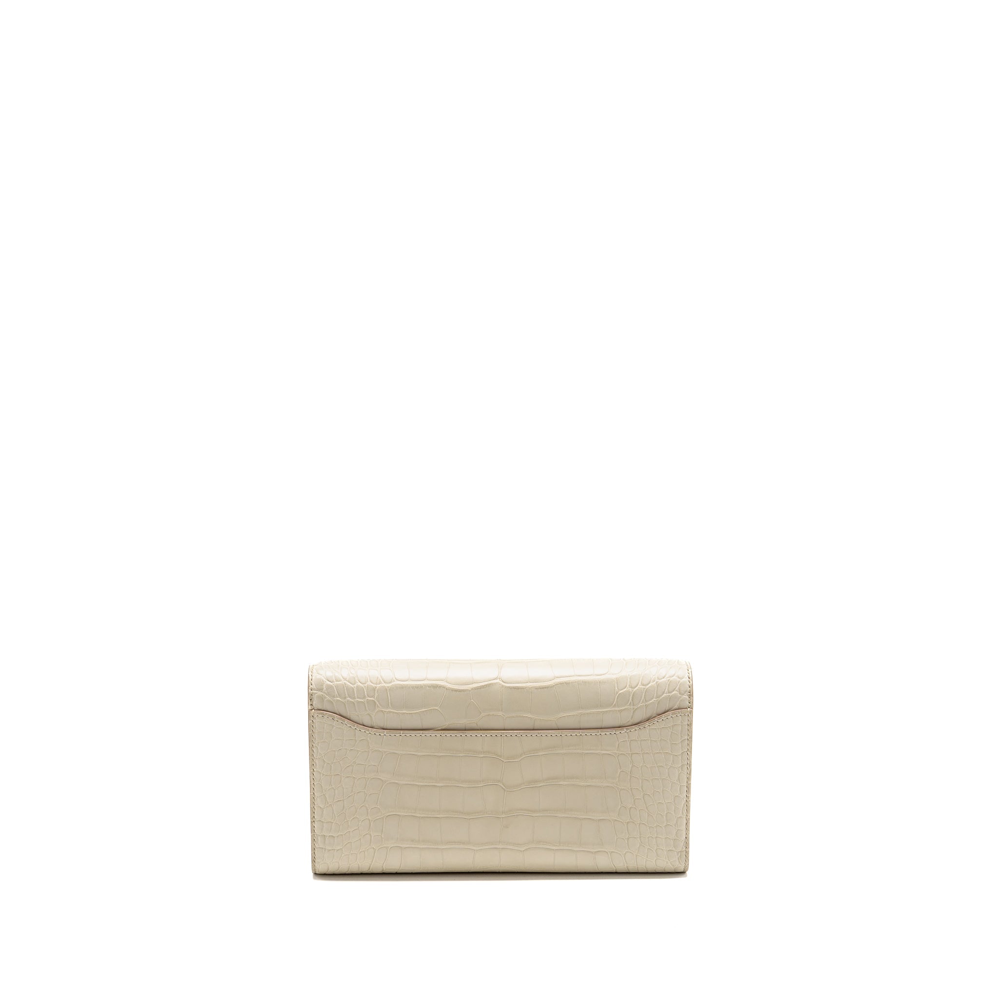 HERMES CONSTANCE TO GO MATTE ALLIGATOR MISSISSIPPIENSIS 8L BETON SHW