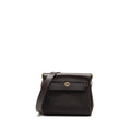 HERMES HERBAG MINI CANVAS / HUNTER LEATHER EBENE GHW