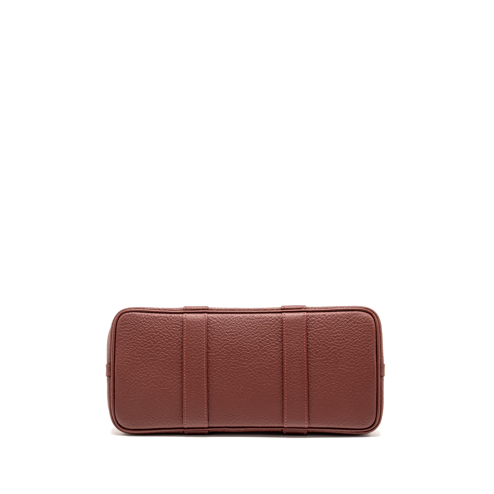HERMES GARDEN PARTY 30 COUNTRY LEATHER ROUGE H SHW
