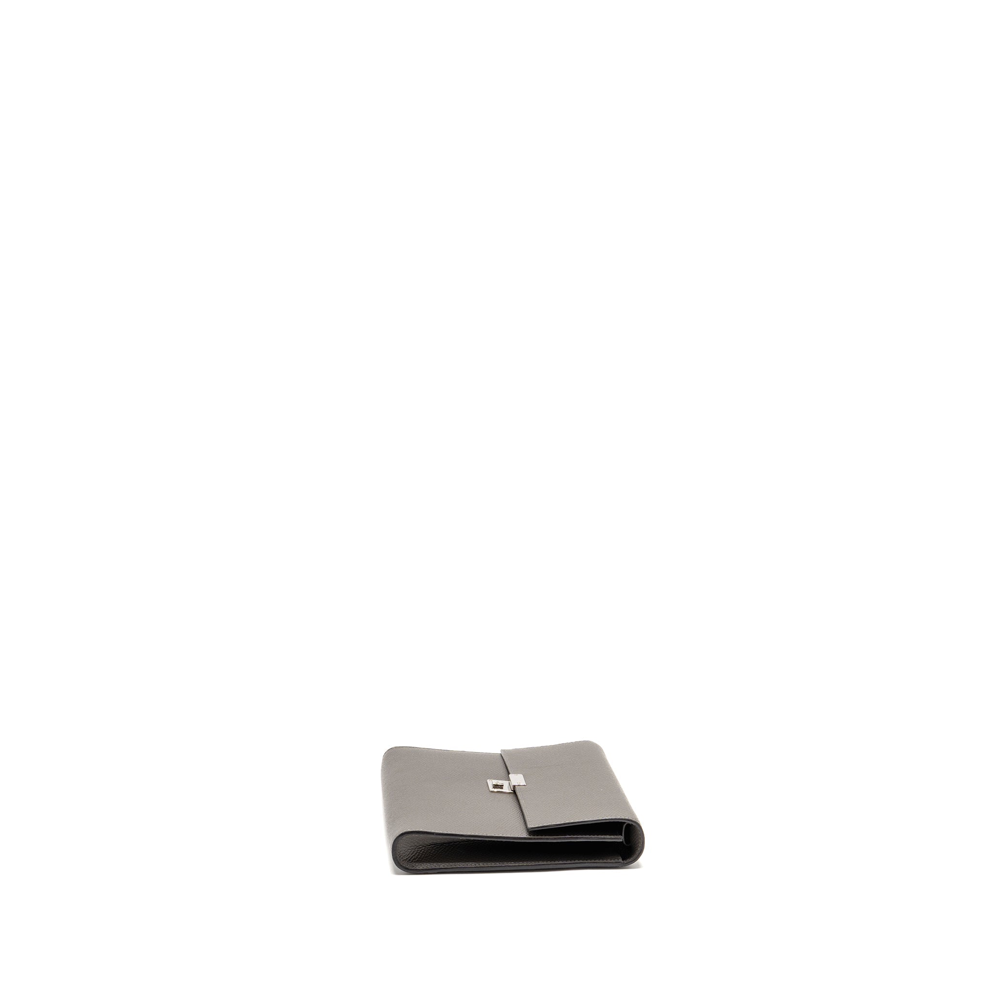 HERMES CLIC 16 WALLET EPSOM GRIS MEYER SHW