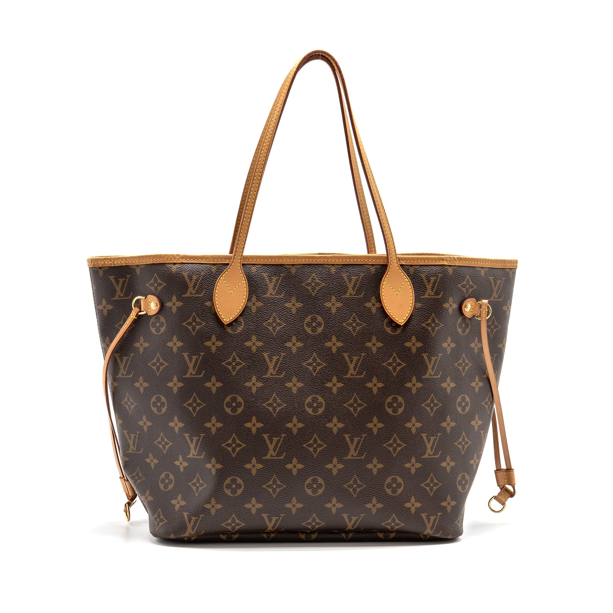LOUIS VUITTON NEVERFULL MM MONOGRAM CANVAS GHW