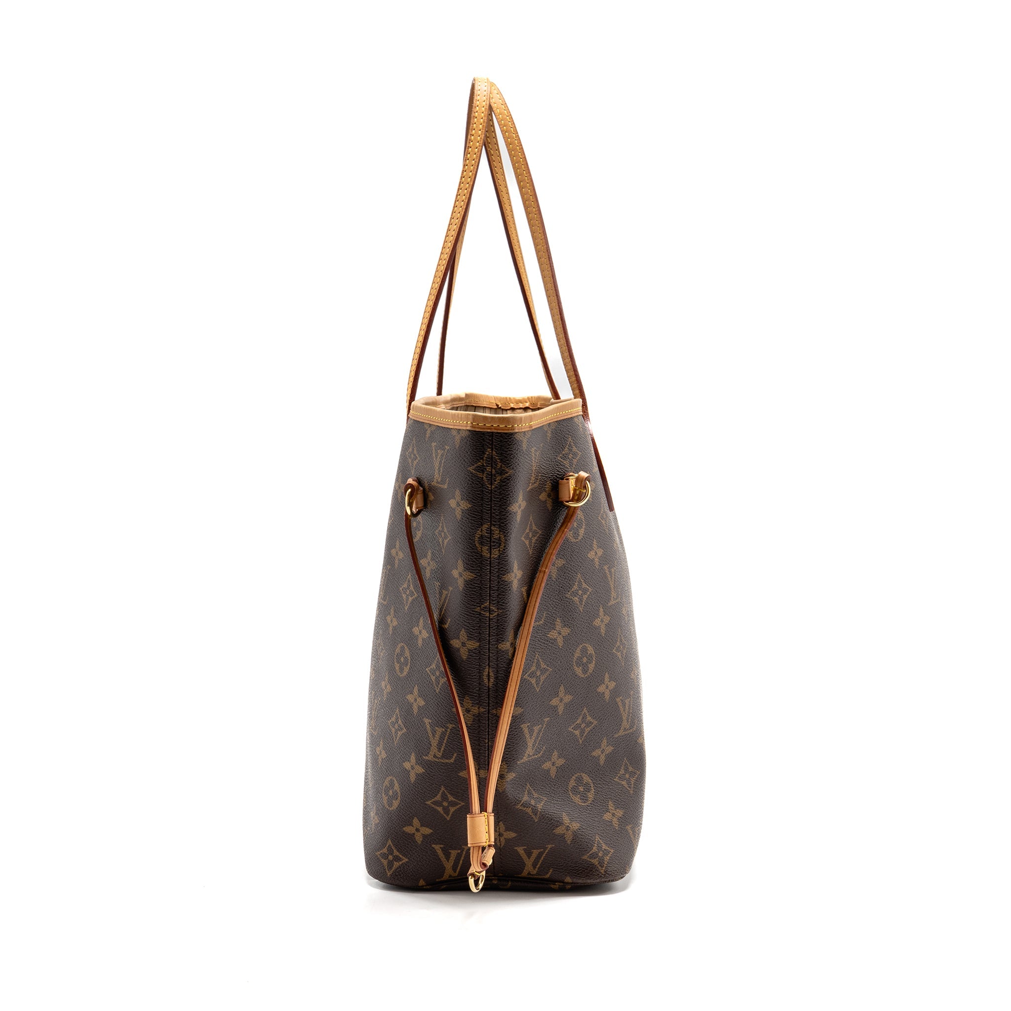 LOUIS VUITTON NEVERFULL MM MONOGRAM CANVAS GHW
