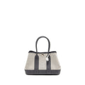 HERMES NEO GARDEN PARTY 23 CANVAS/NEGONDA ECRU/ARDOISE SHW