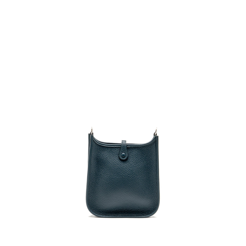 HERMES MINI EVELYNE CLEMENCE VERT CYPRES SHW