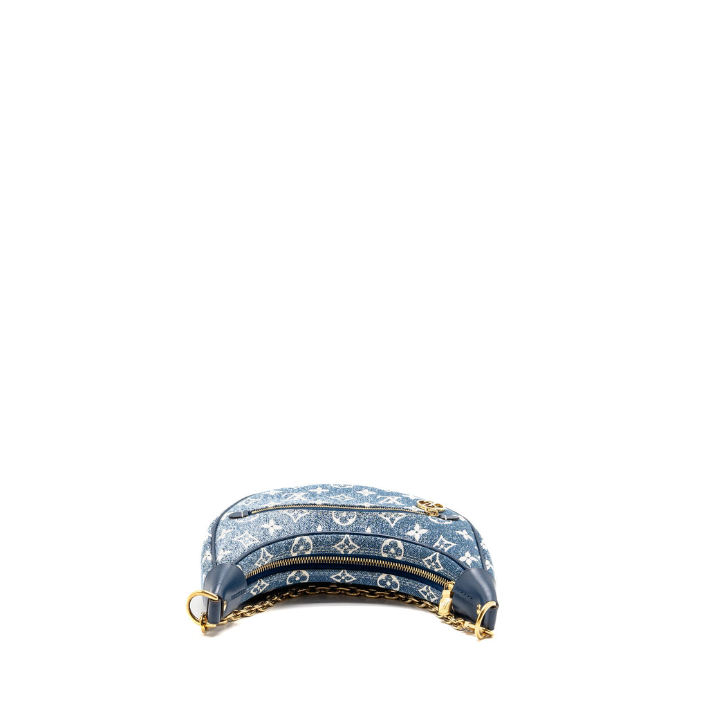 LOUIS VUITTON LOOP BAG DENIM BLUE GHW
