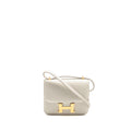 HERMES MINI CONSTANCE CHÈVRE MYSORE MUSHROOM/BISCUIT GHW