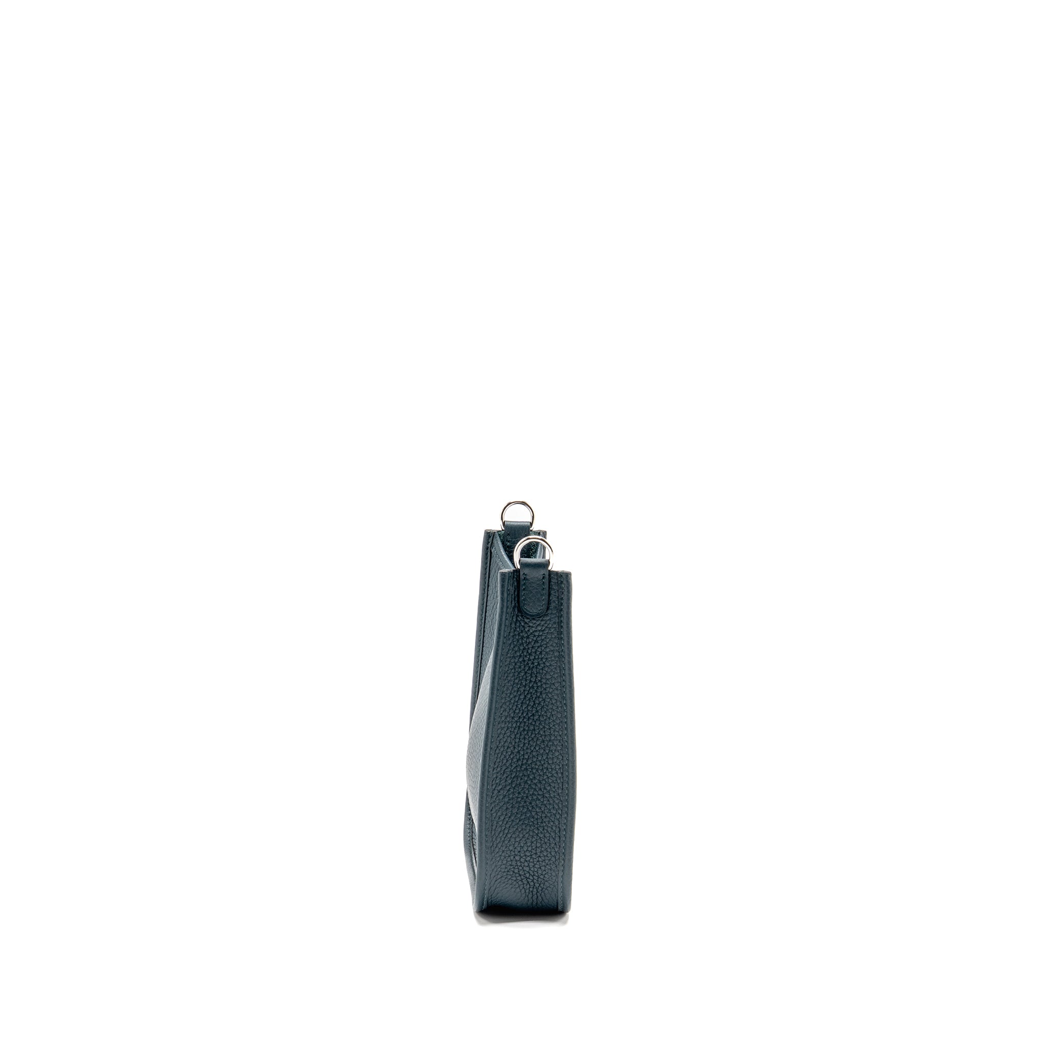 HERMES MINI EVELYNE CLEMENCE VERT CYPRES SHW