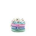 CHANEL VENICE BIARRITZ DRAWSTRING BUCKET BAG FABRIC/LAMBSKIN WHITE/MULTICOLOUR SHW
