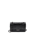 CHANEL SMALL 2.55 REISSUE DOUBLE FLAP BAG CHEVRON AGED CALFSKIN SO BLACK