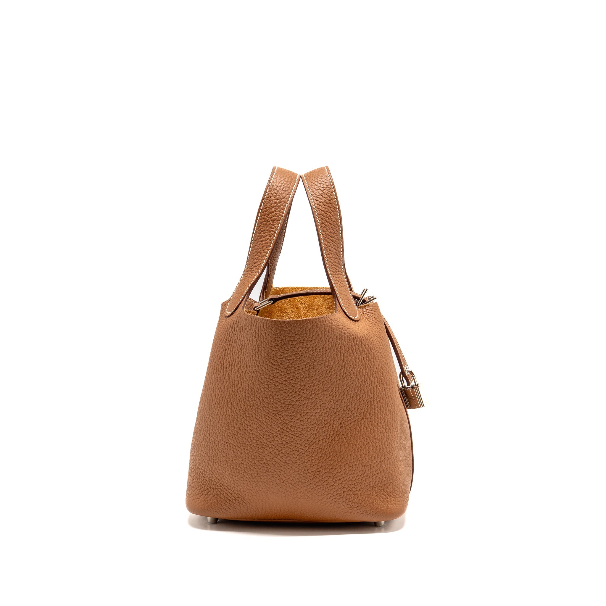 HERMES PICOTIN 18 LOCK BAG CLEMENCE GOLD SHW