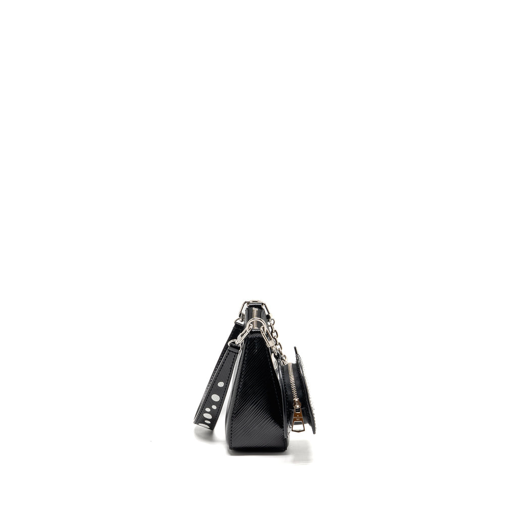 LOUIS VUITTON YAYOI KUSAMA MARELLINI EPI LEATHER BLACK SHW