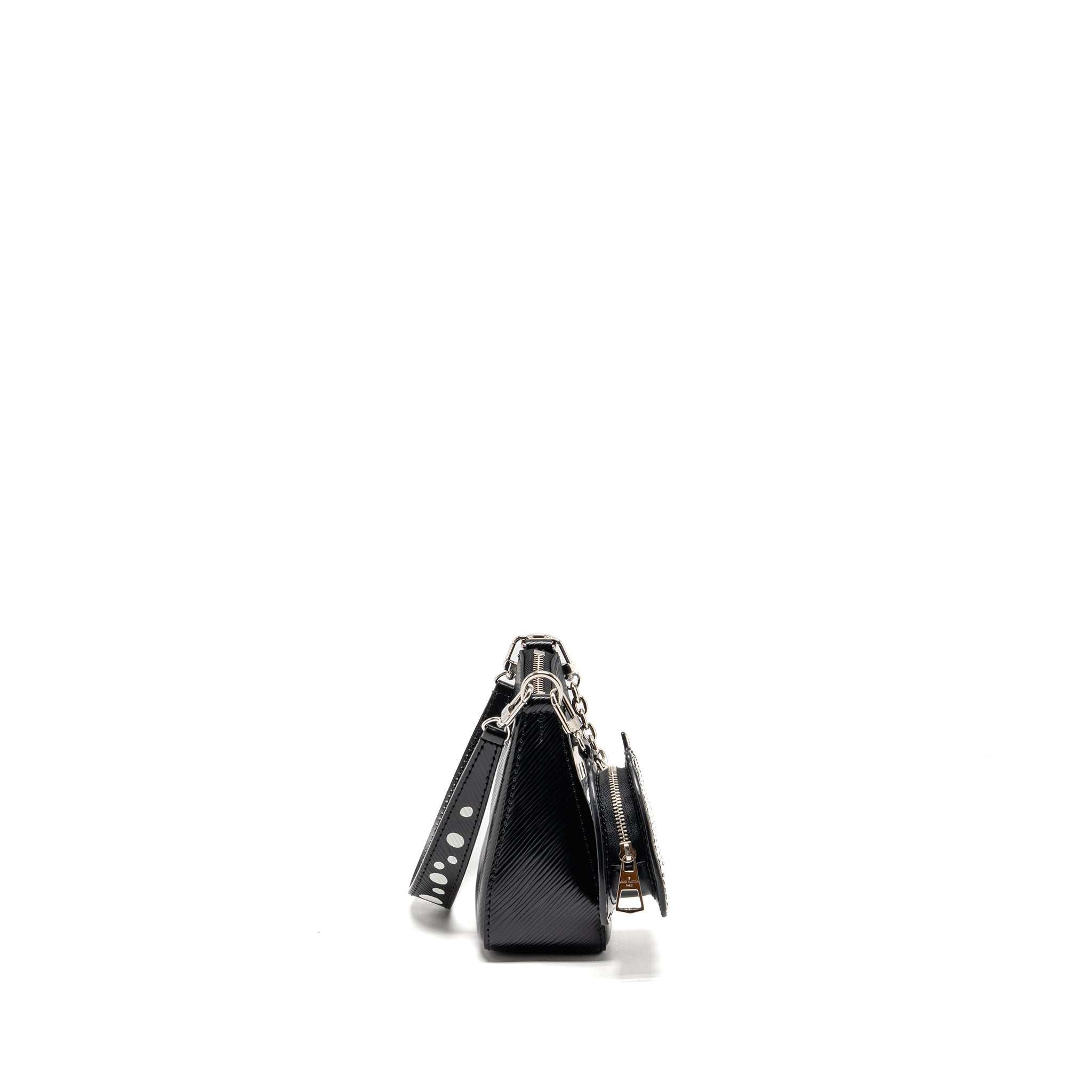 LOUIS VUITTON YAYOI KUSAMA MARELLINI EPI LEATHER BLACK SHW