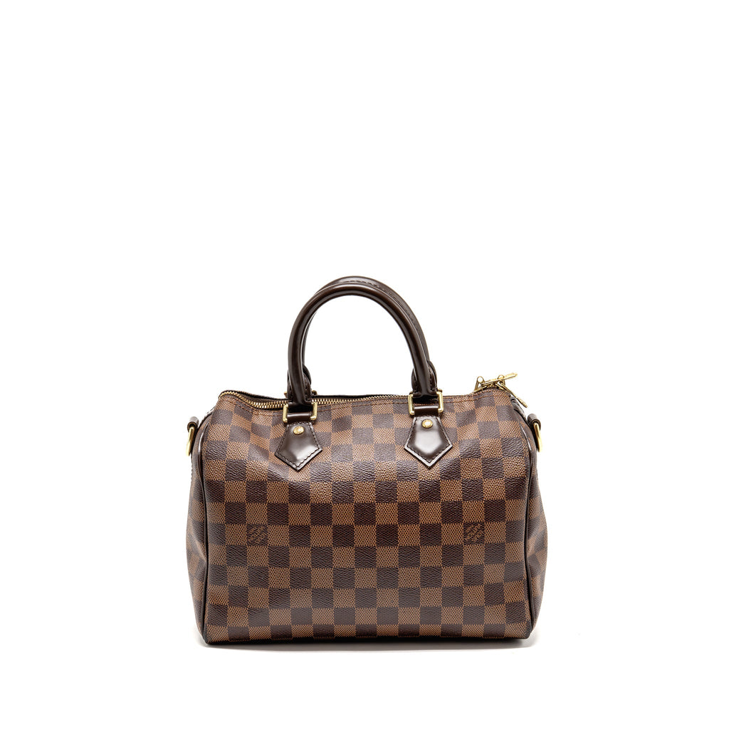LOUIS VUITTON SPEEDY 25 DAMIER EBENE GHW
