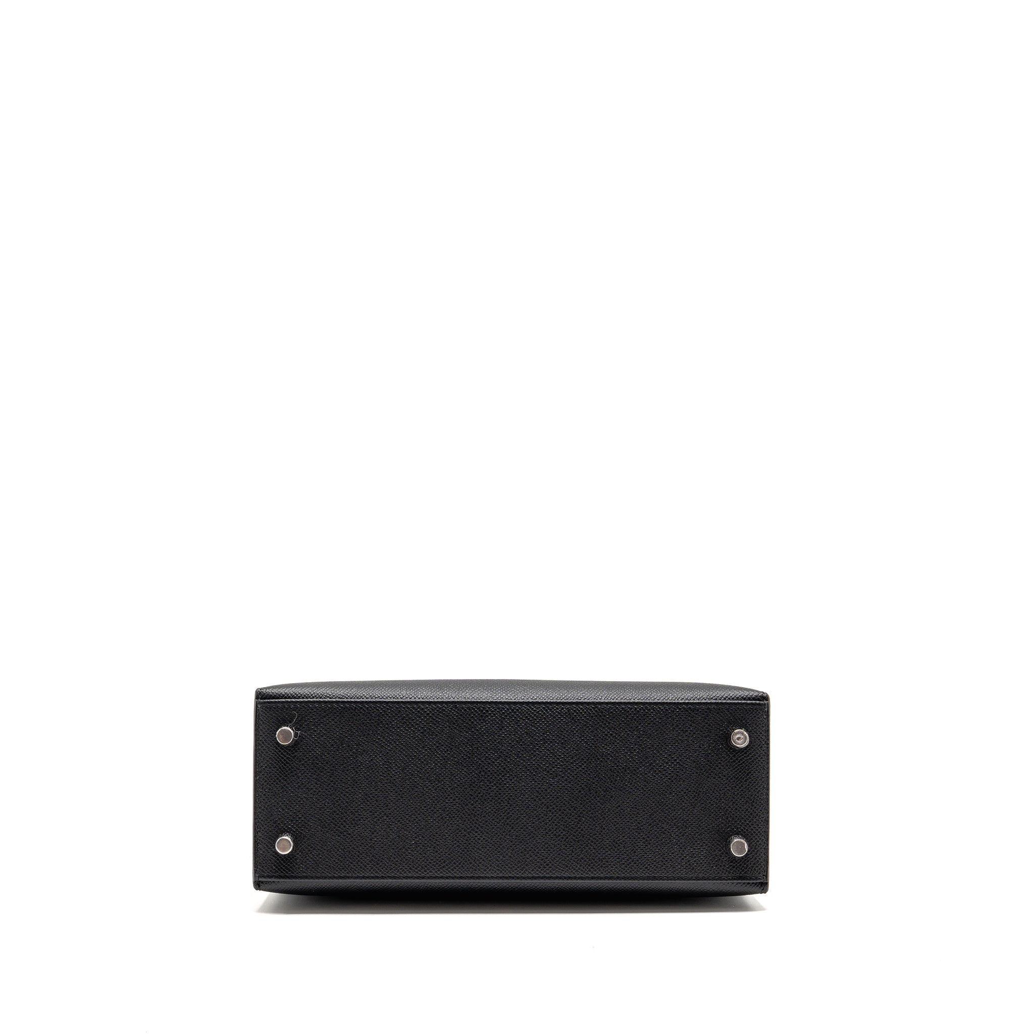 HERMES KELLY 25 EPSOM BLACK SHW