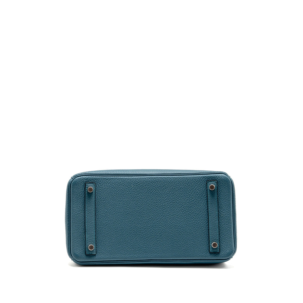 HERMES BIRKIN 30 TOGO VERT BOSPHORUS / BLUE OCEAN SHW