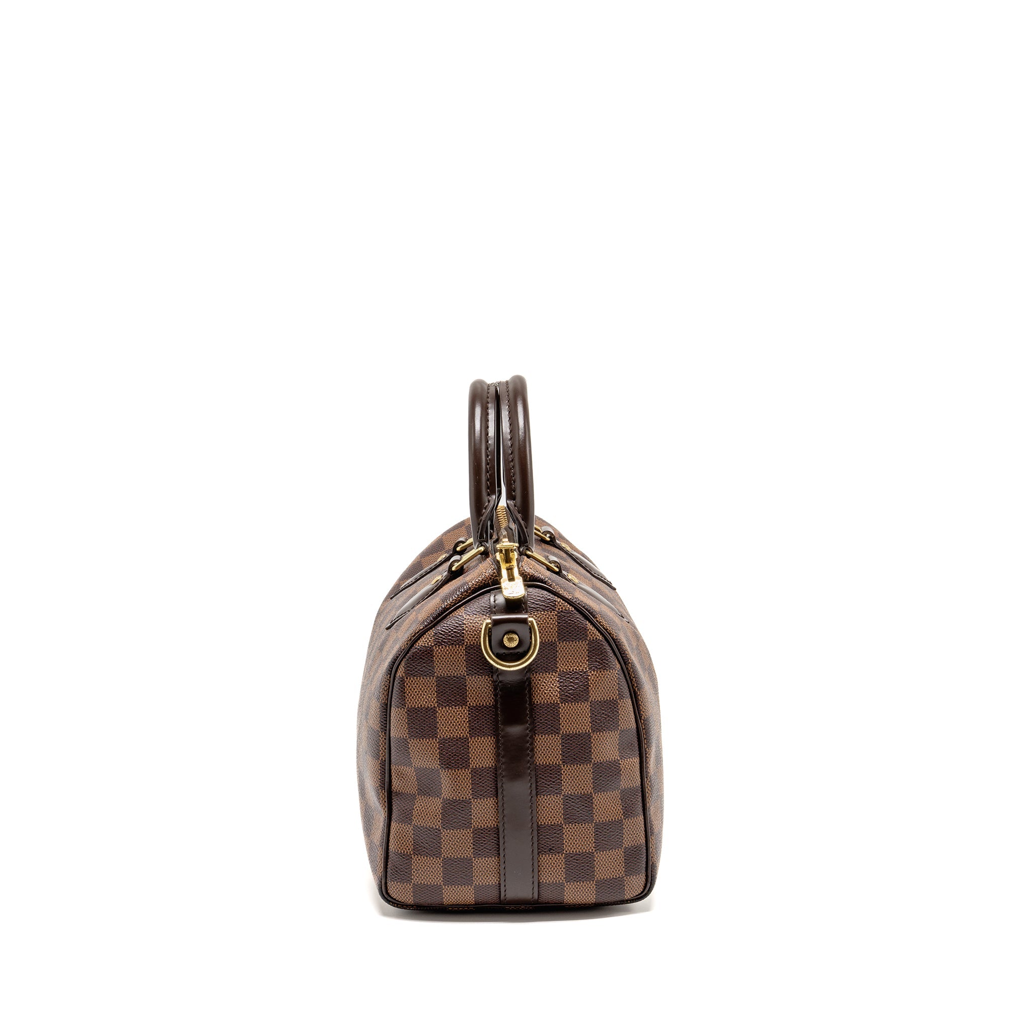 LOUIS VUITTON SPEEDY 25 DAMIER EBENE GHW