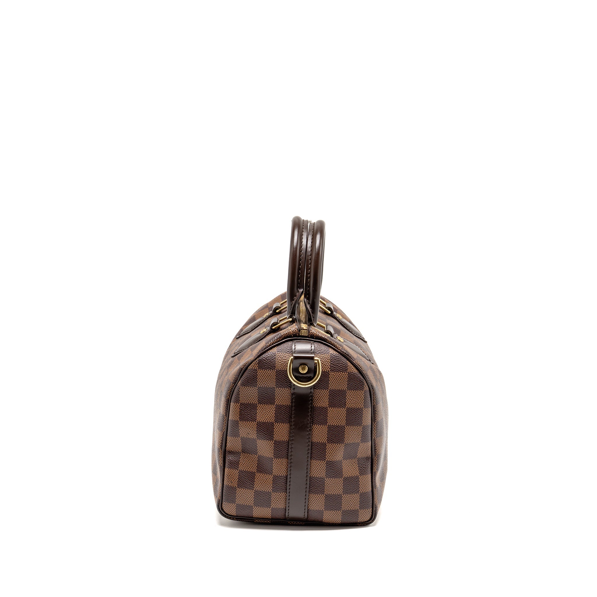 LOUIS VUITTON SPEEDY 25 DAMIER EBENE GHW