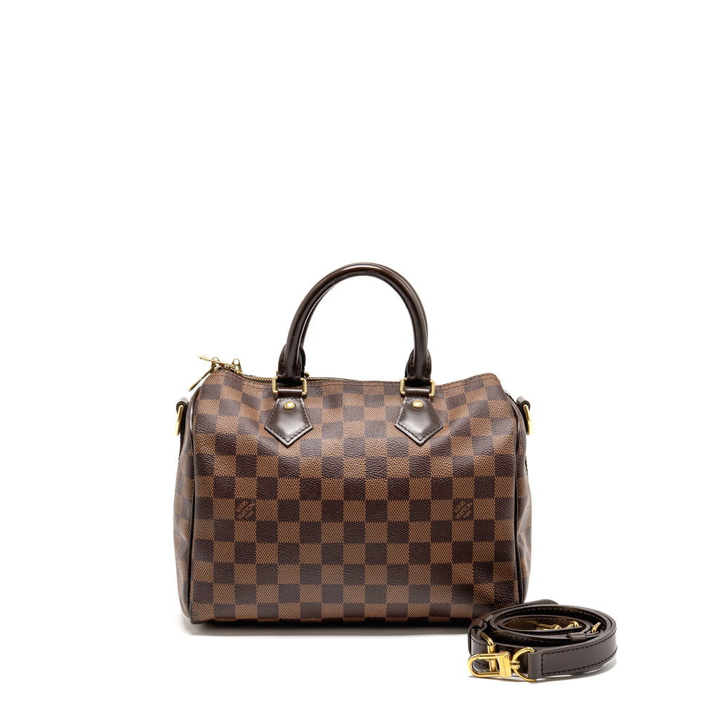 LOUIS VUITTON SPEEDY 25 DAMIER EBENE GHW