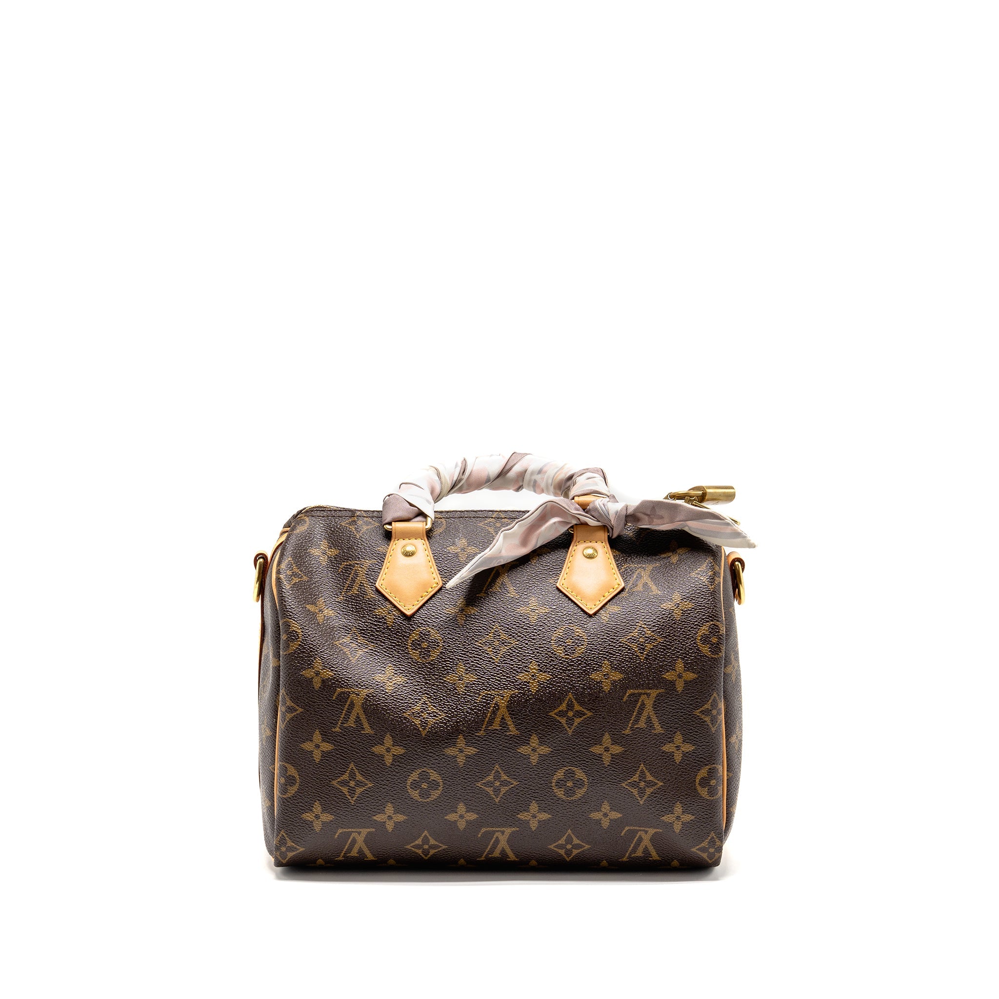 LOUIS VUITTON SPEEDY 25 BANDOULIERE MONOGRAM CANVAS GHW