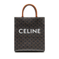 CELINE VERTICAL CABAS TRIOMPHE CANVAS GHW
