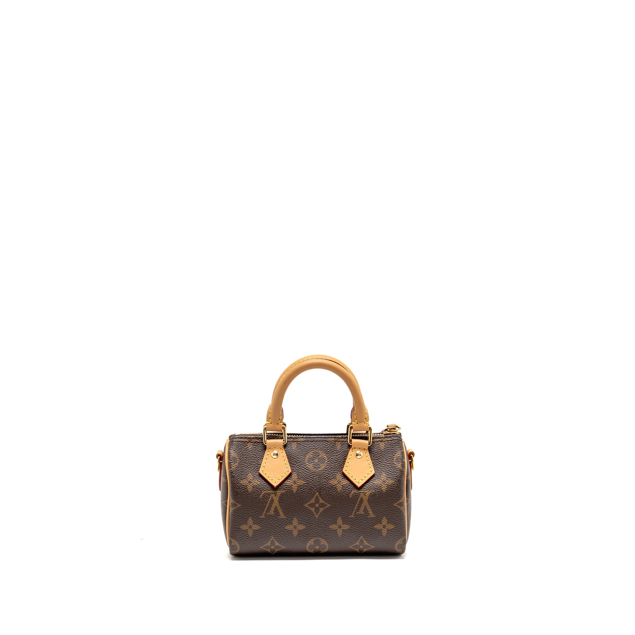 LOUIS VUITTON NANO SPEEDY MONOGRAM CANVAS GHW