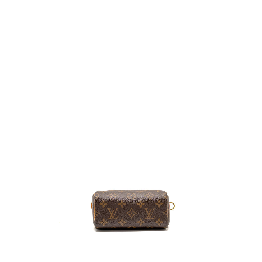 LOUIS VUITTON NANO SPEEDY MONOGRAM CANVAS GHW