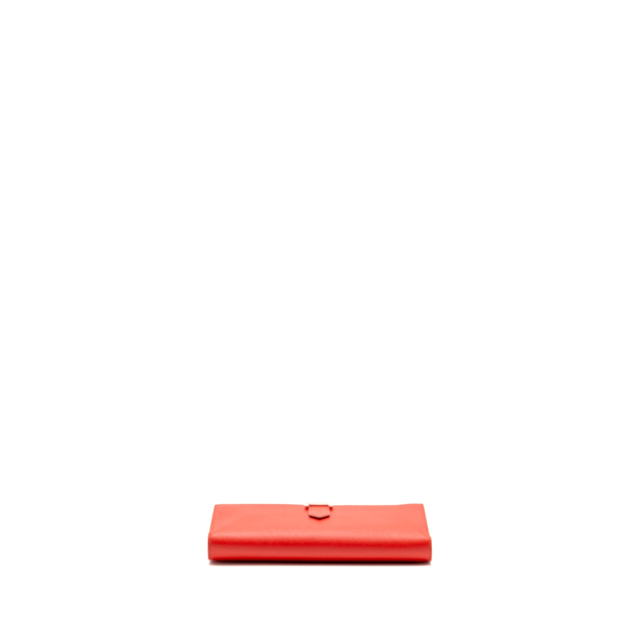 HERMES BÉARN WALLET EPSOM TOMATO RED SHW
