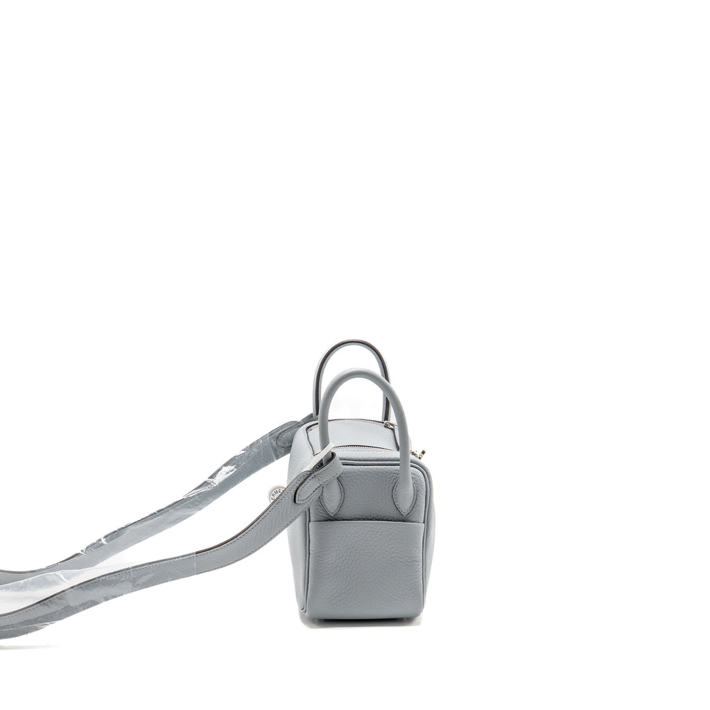 HERMES MINI LINDY II CLEMENCE GRIS PANTIN SHW