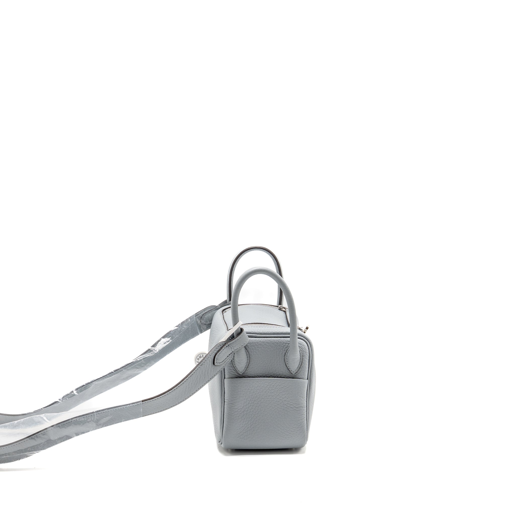 HERMES MINI LINDY II CLEMENCE GRIS PANTIN SHW