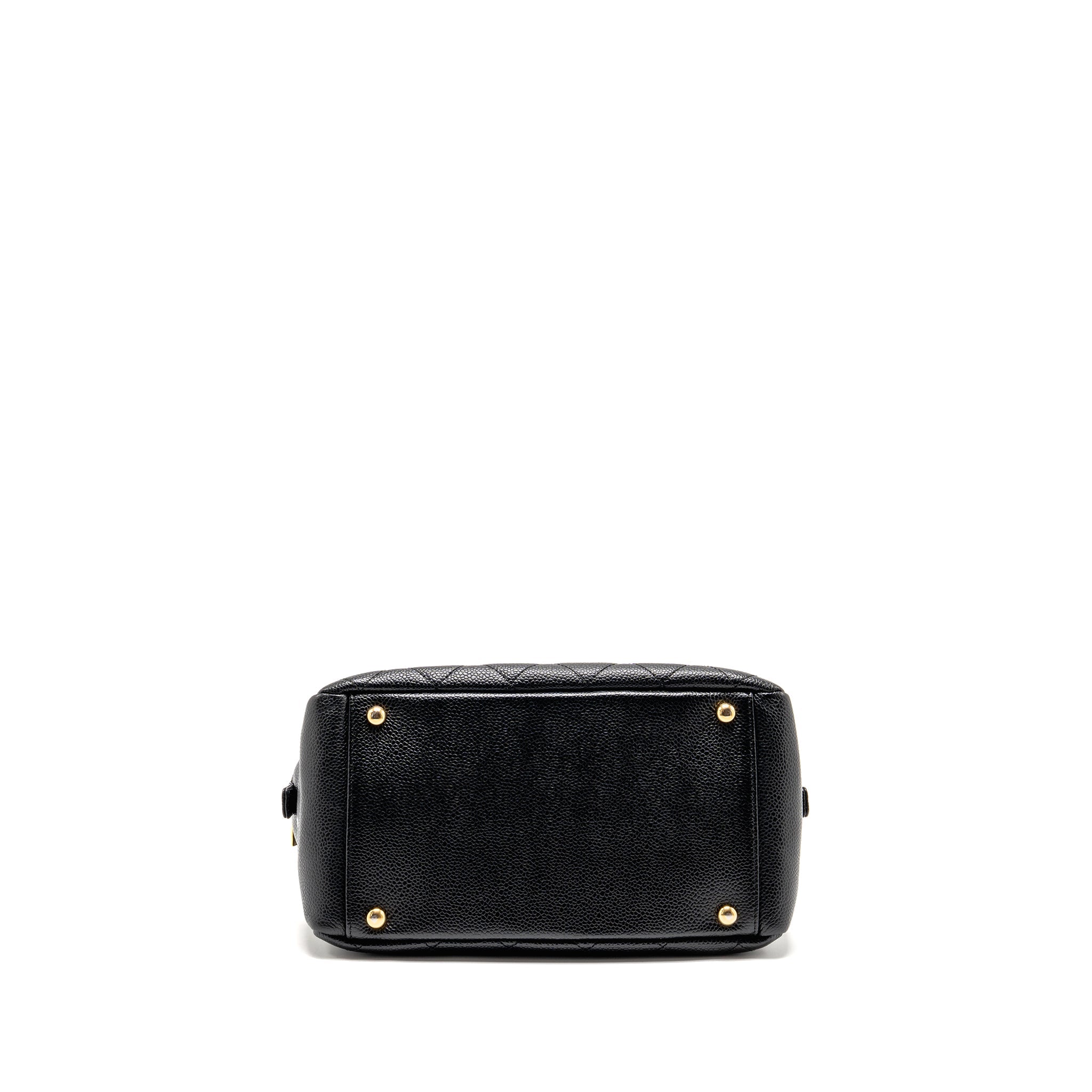 CHANEL PETITE TIMELESS TOTE CAVIAR BLACK GHW