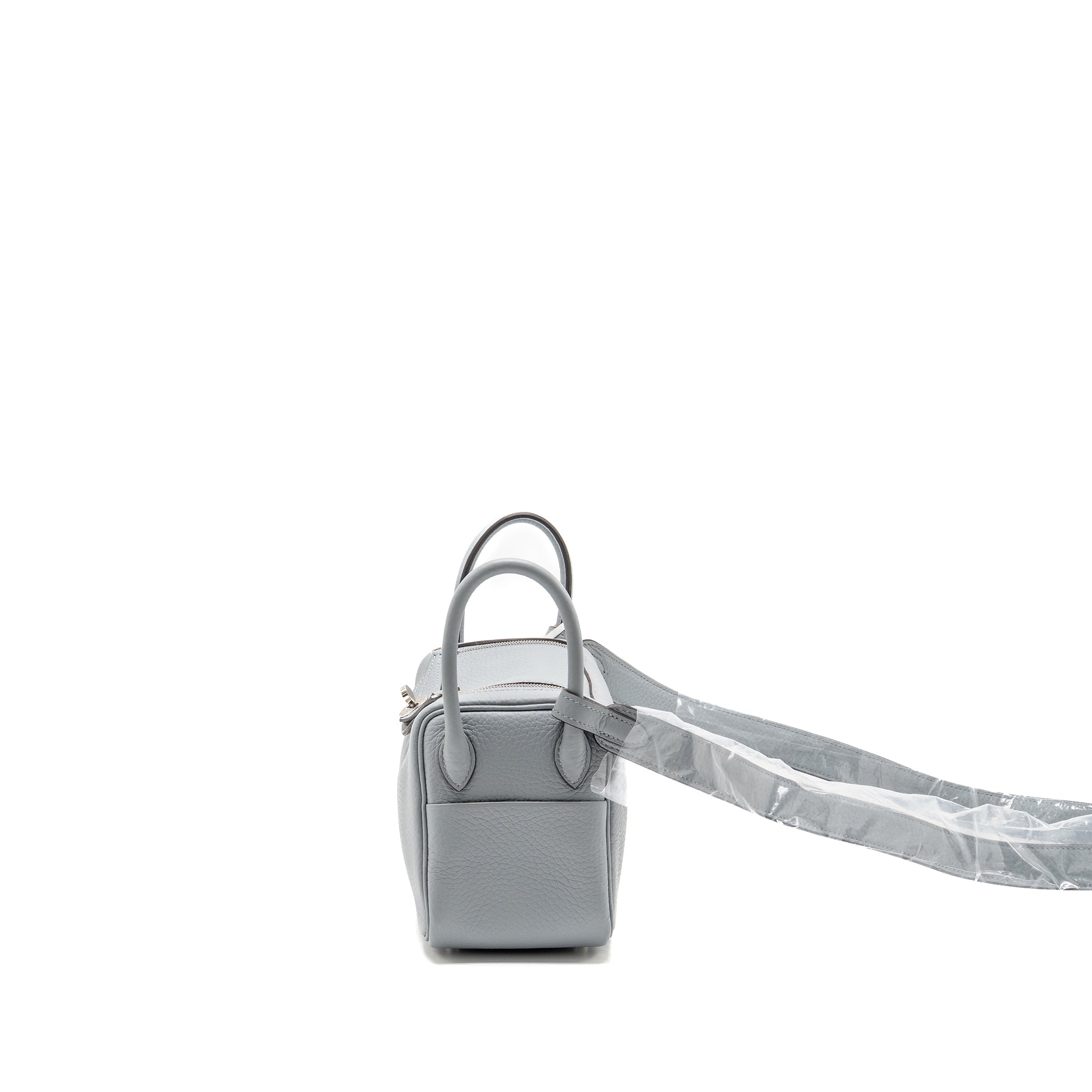 HERMES MINI LINDY II CLEMENCE GRIS PANTIN SHW