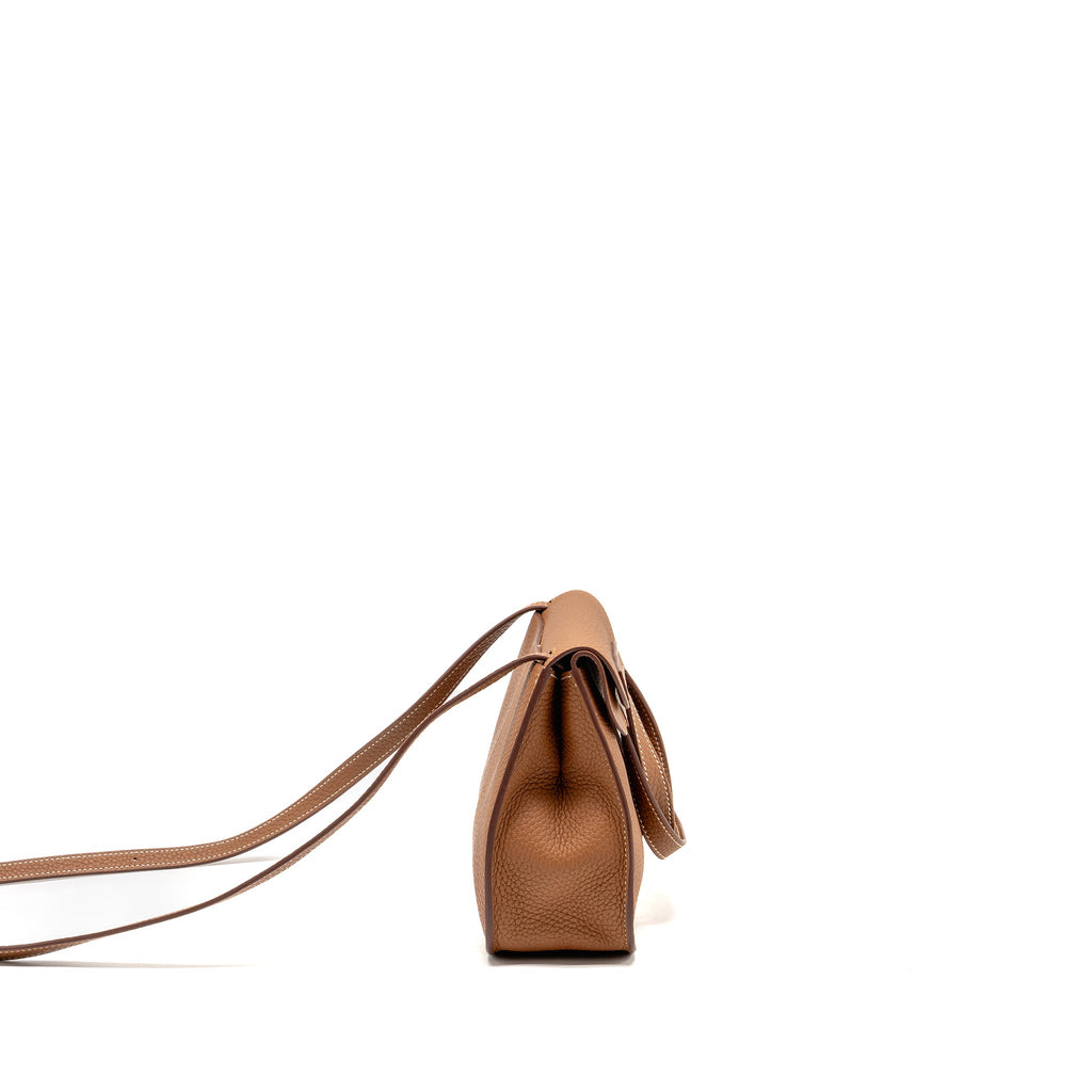 HERMES HALZAN 25 CLEMENCE GOLD SHW