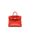 HERMES BIRKIN 25 TOGO ROUGE DE COEUR GHW
