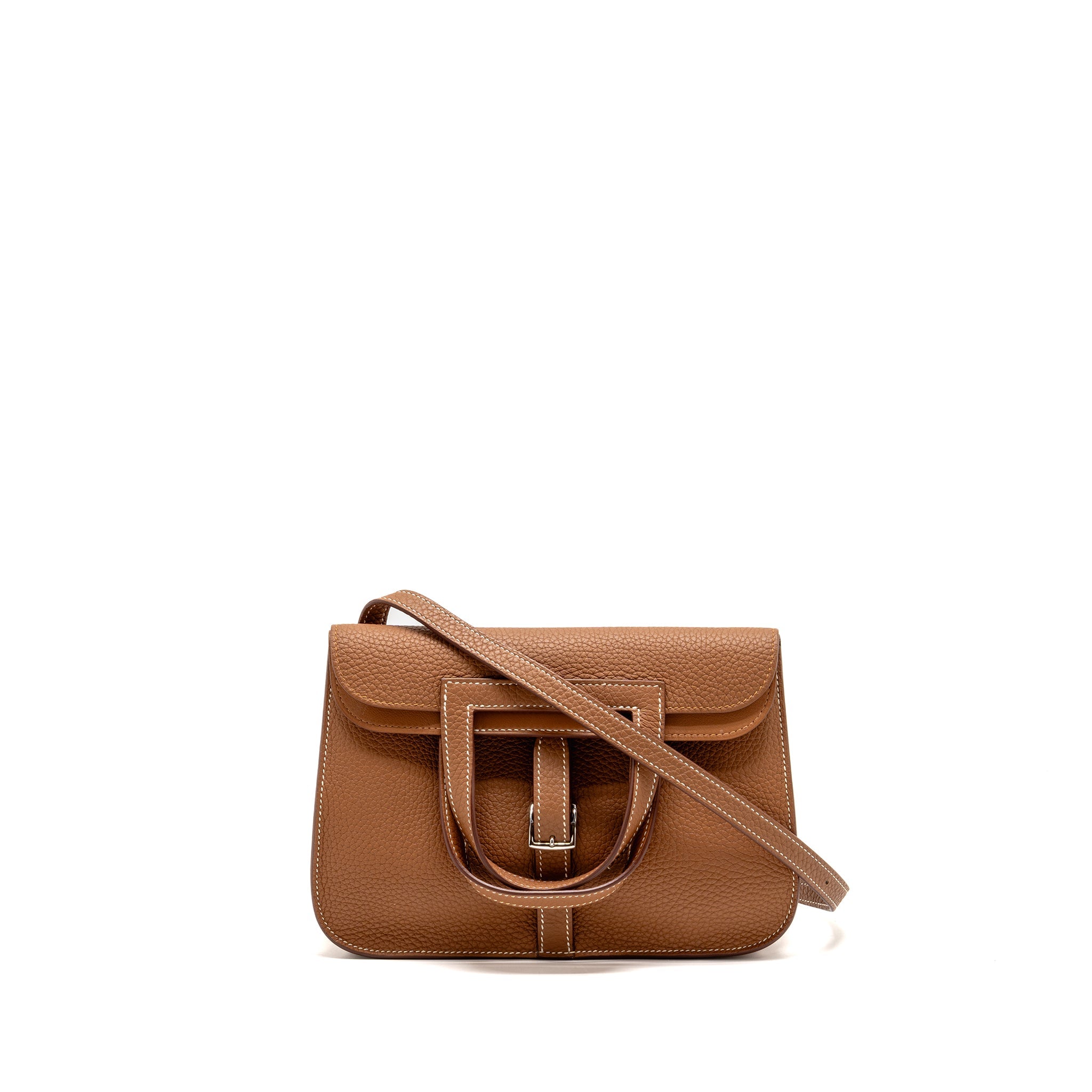 HERMES HALZAN 25 CLEMENCE GOLD SHW