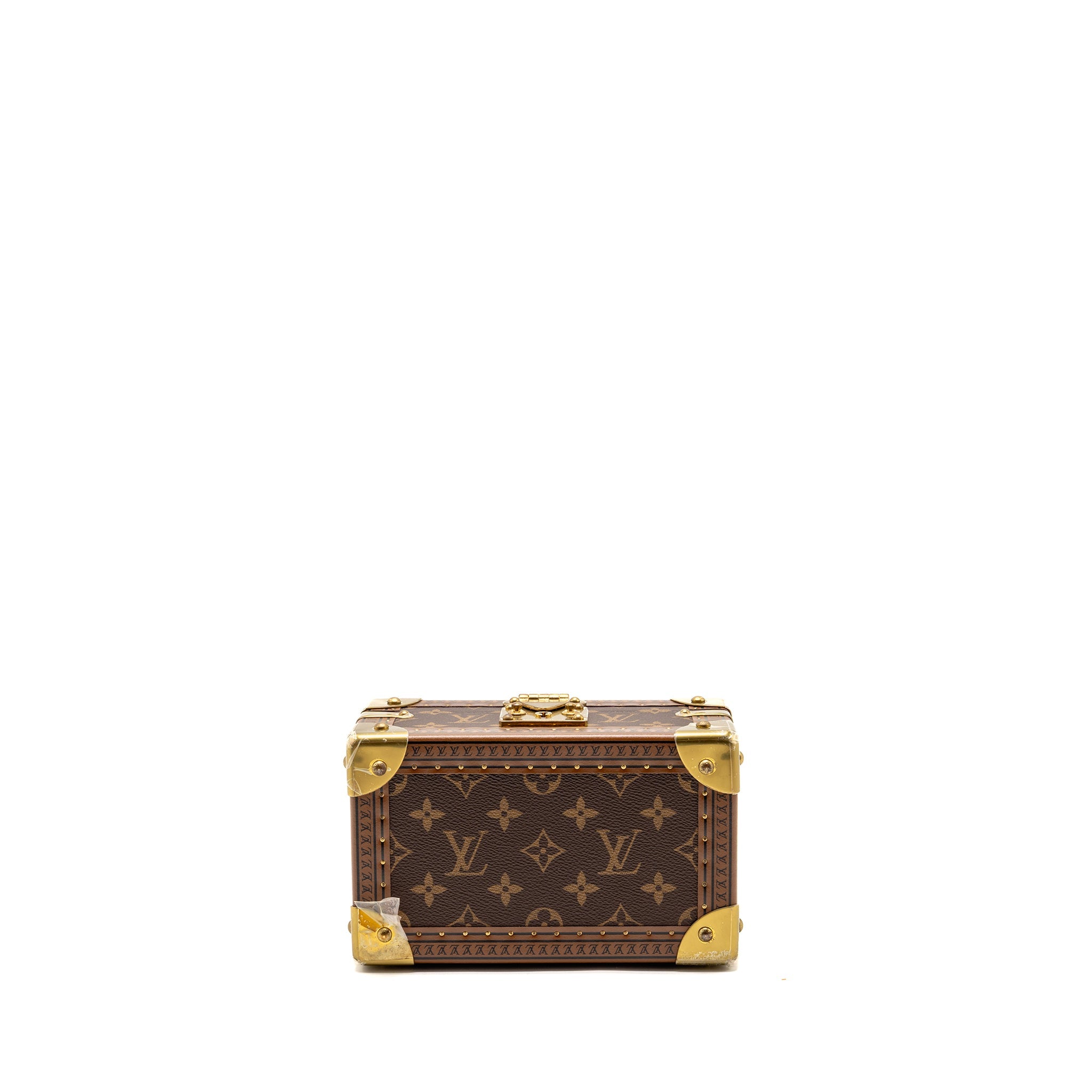 LOUIS VUITTON COFFRET TRESOR 20 MONOGRAM CANVAS GHW