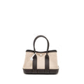 HERMES NEO GARDEN PARTY 23 CANVAS / NEGONDA ECRU-BEIGE/BAI-BRUN SHW