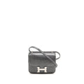 HERMES MINI CONSTANCE LIZARD NILOTICUS ARDOISE SHW