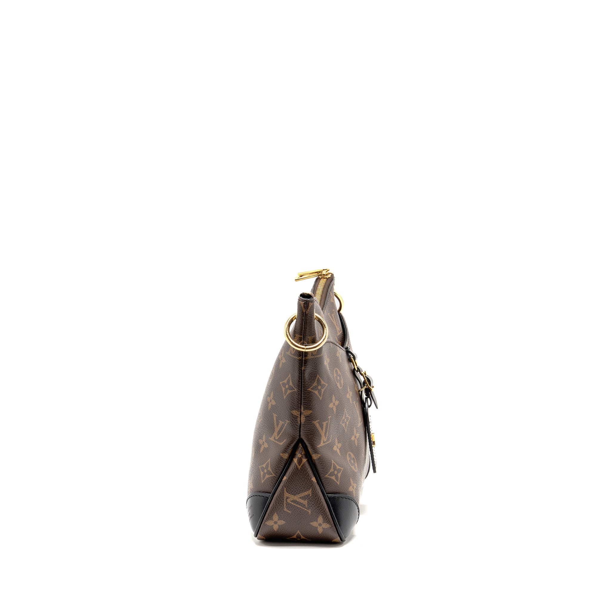 LOUIS VUITTON ODEON PM BAG MONOGRAM CANVAS BLACK GHW