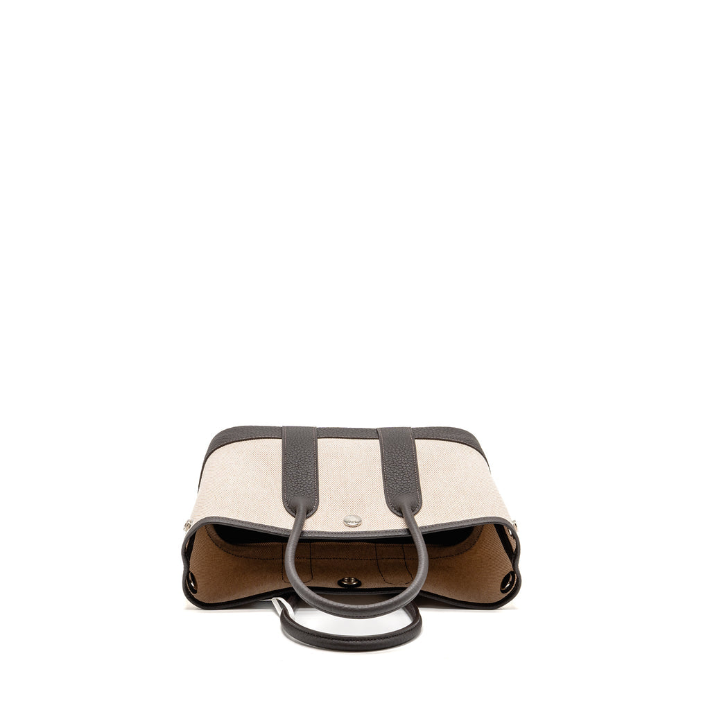 HERMES NEO GARDEN PARTY 23 CANVAS / NEGONDA ECRU-BEIGE/BAI-BRUN SHW